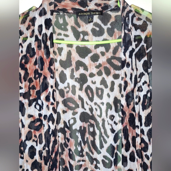 ALWAYS INDIGO! SHEER JACKET, CUTE COVER OR WRAP.. WEAR LONG SLEEVES UNDER IT! - Picture 2 of 6